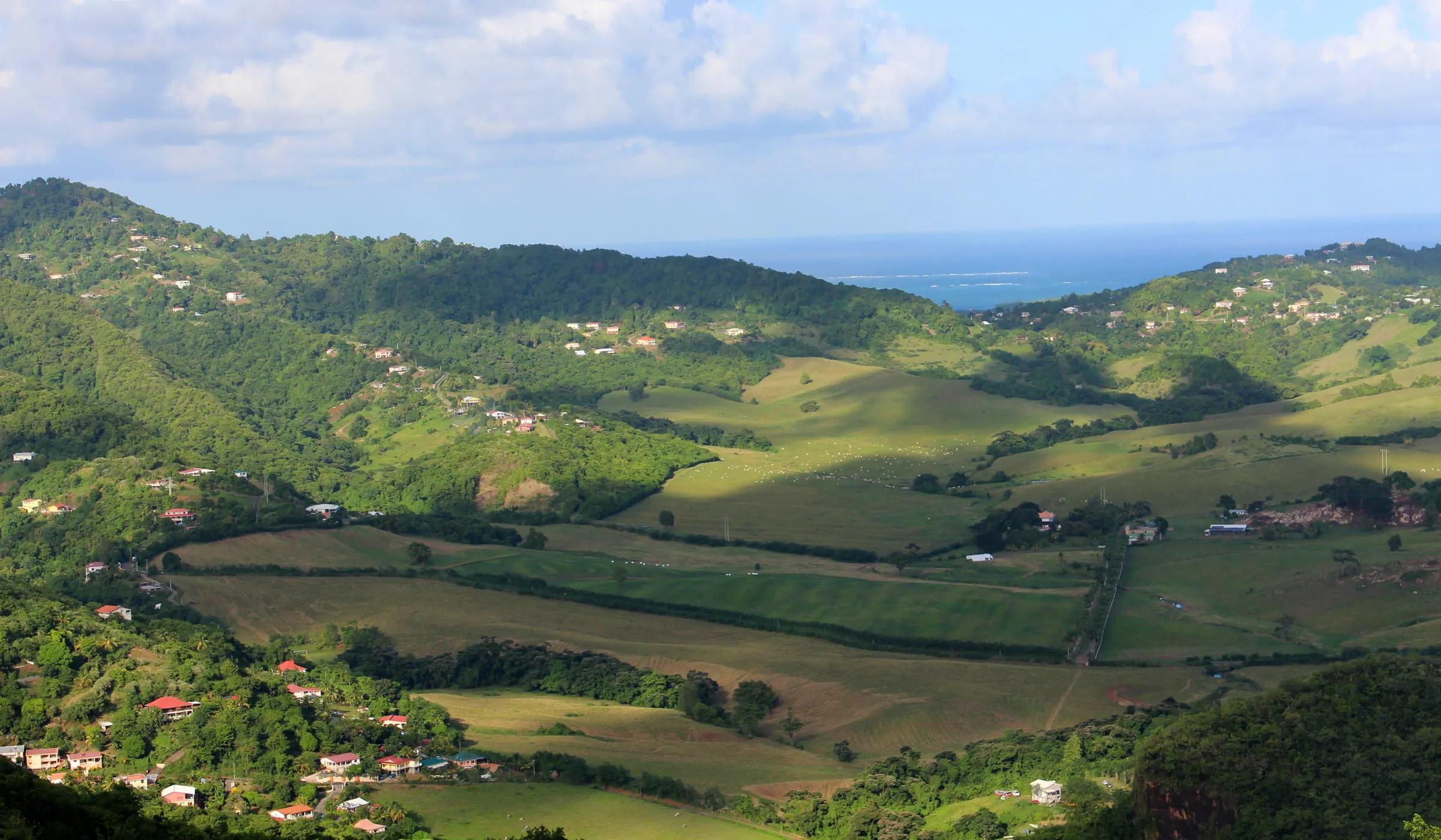 Viewpoint from Morne Gommier