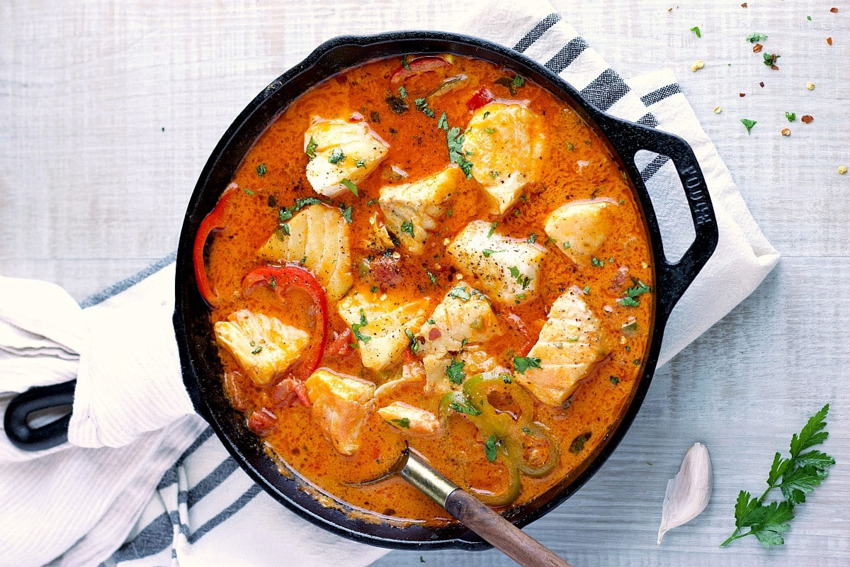 Court-bouillon de poisson antillais