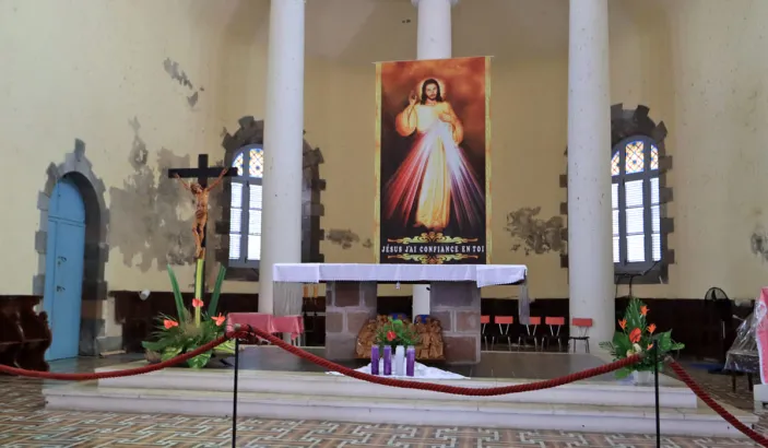 Interior of the Mouillage Church