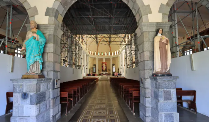 Interior of the Mouillage Church