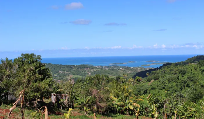 View from the montagne du Vauclin