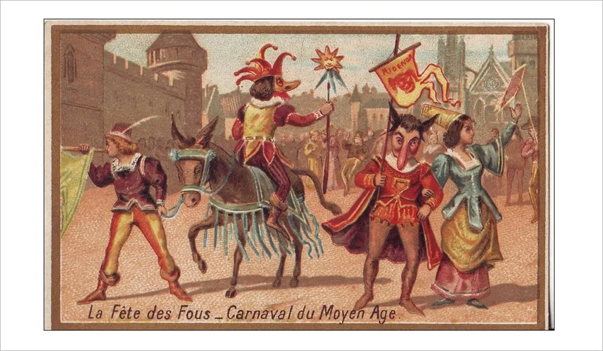 Carnaval en Europe de Moyen-Âge 