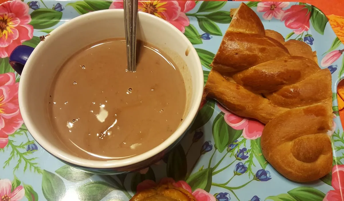 Pain au beurre and chocolat de communion